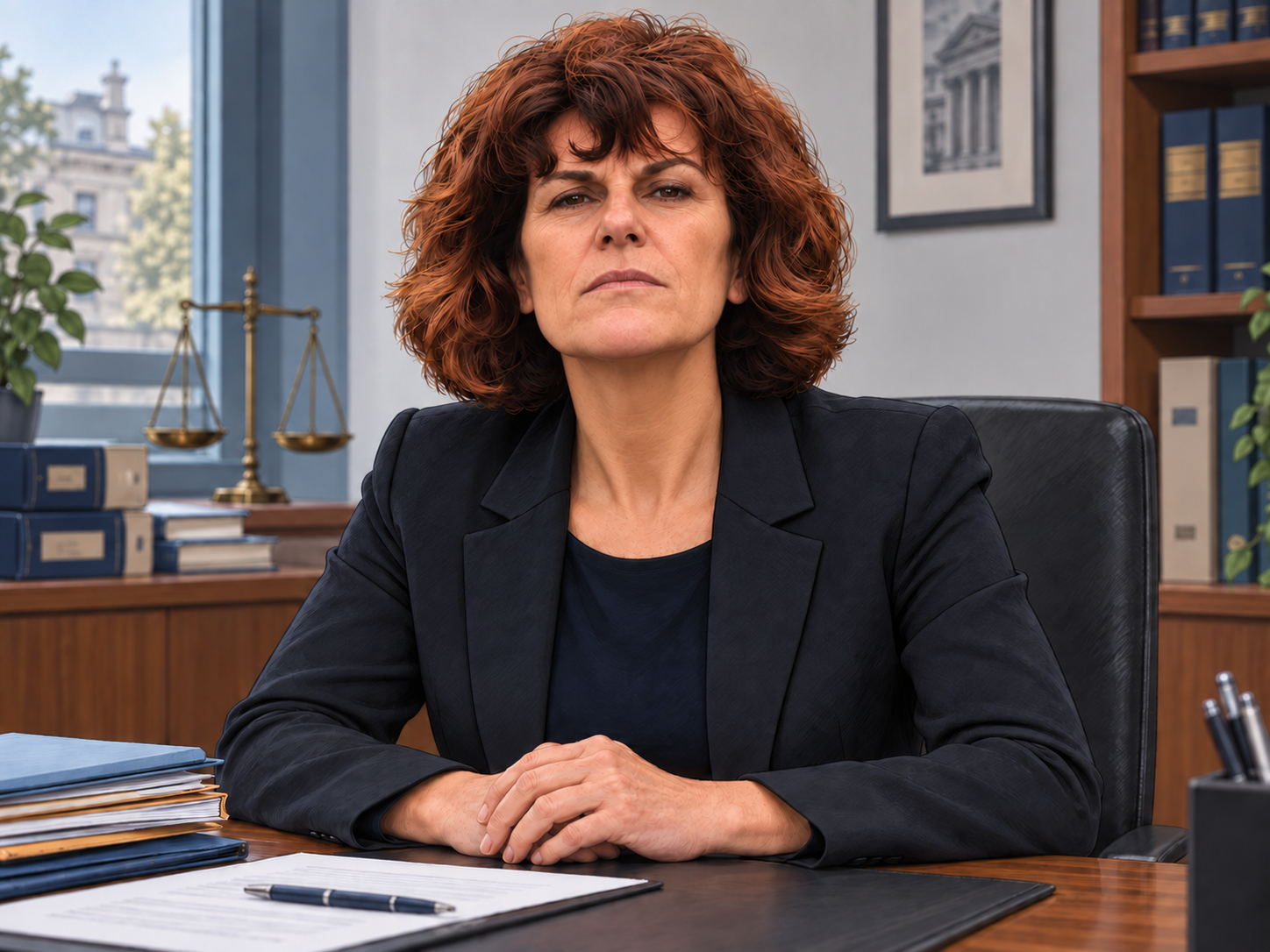 Portrait illustré de Maud Lépine dans son environnement professionnel